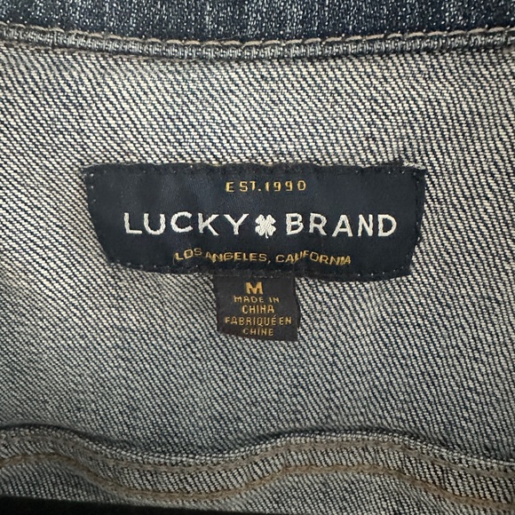Lucky Brand Tomboy Trucker Denim Jacket - Picture 4 of 7